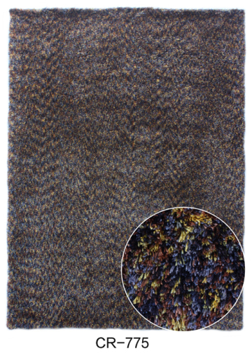 Microfiber Space Dyed Yarn Carpet Rug