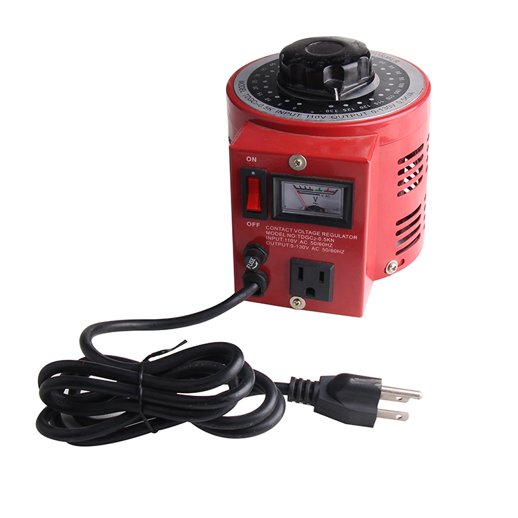0.5Kva 500va Input 110V Output 0-130V Adjustable Regulator Transformer