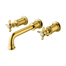 Classical double lever basin mixers