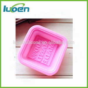 Silicon rubber soap mold