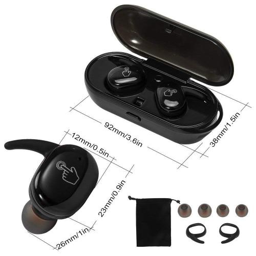 TWS bluetooth earbuds fone de ouvido sem fio com microfone