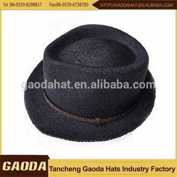 China goods wholesale fedora straw hats