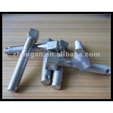 customized stainless steel pentagon screw with a hole