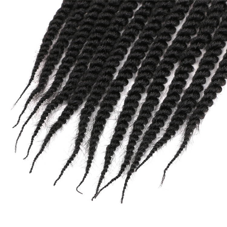 14inch 18inch Thick Senegalese Twist Braids Crochet Hair Prelooped  Braids Synthetic Extension 12Strands/pack