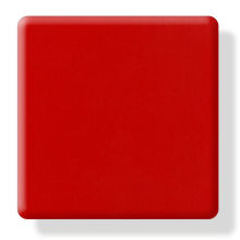 Acid Resistant Artificial Red Polished Composite Acrylic Solid Surface Stone Slabs