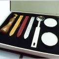 Cap Seal Sealing lilin Vintage desain set