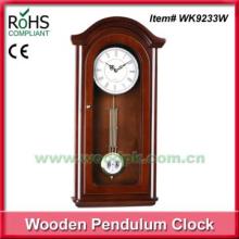 Classy antique wooden pendulum wall clocks