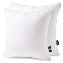 Wholesale Microfiber Pillow Inserts: Pure White Square Pillows 20x20 & 18x18 Inches