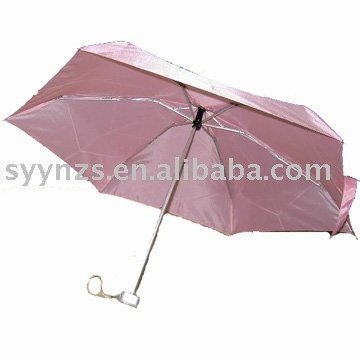 Nice Pink Five Folding Umbrella