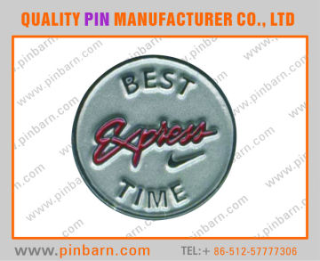 metal collar pin badge