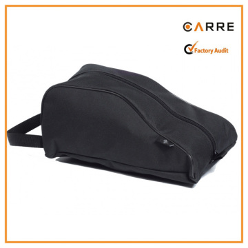 custom Classic plain black polyester ballroom dance shoe bag