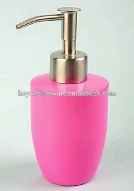 plastic liquid soap bottle