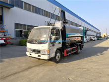 Dongfeng stainless steel body kitchen garbage truck