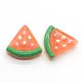 New Charm Colorful Summer Watermelon Shaped Flatback Resins Handmade Craft decor Charms Kids DIY Toy Spacer