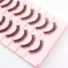 clear strip lashes invisible band eyelashes