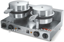 2 plate waffle cone baker