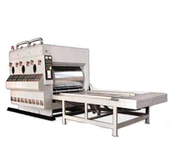 High quality LYKM2500*1600/2500*1800 chain (Semi-automatic)feeder vertical large cylinder printing slotting machine