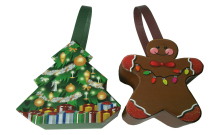 Holiday decorative christmas gift boxes, christmas paper box