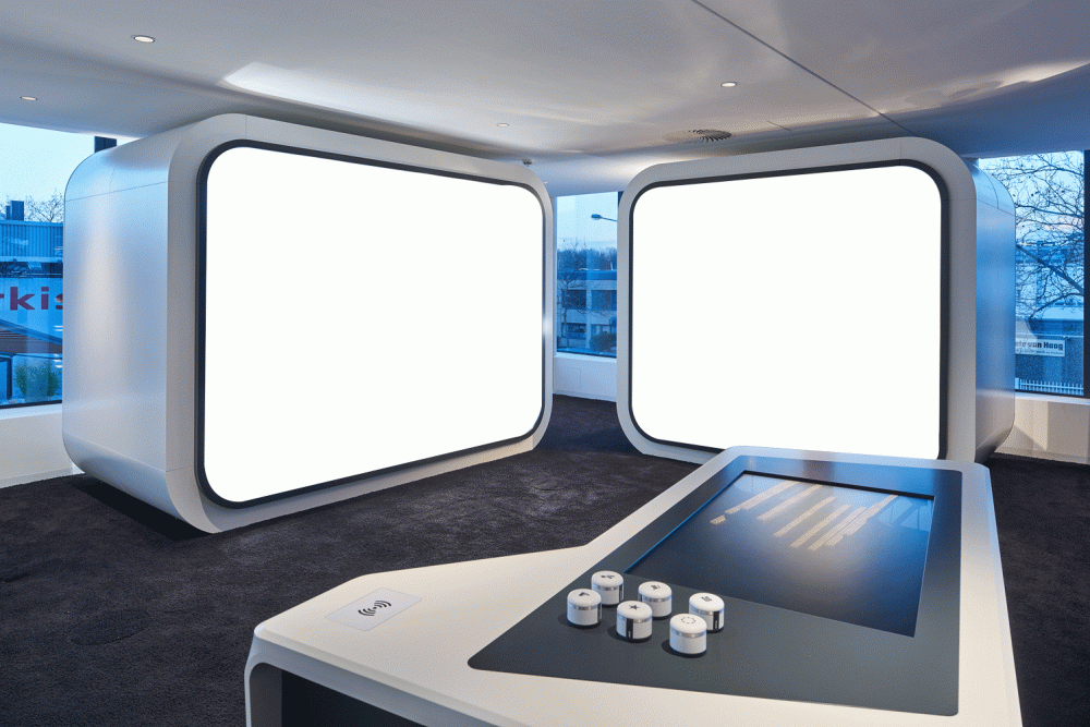 Switchable Film In Silent Pods 