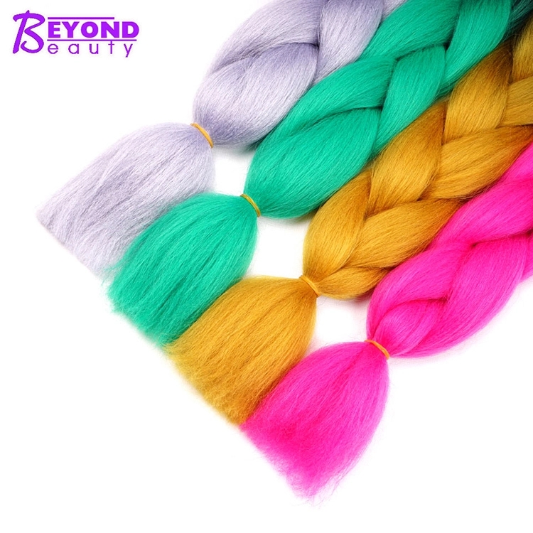 beyond beauty 24inch ombre braiding hair extension synthetic crochet braid hair jumbo braids for african hair