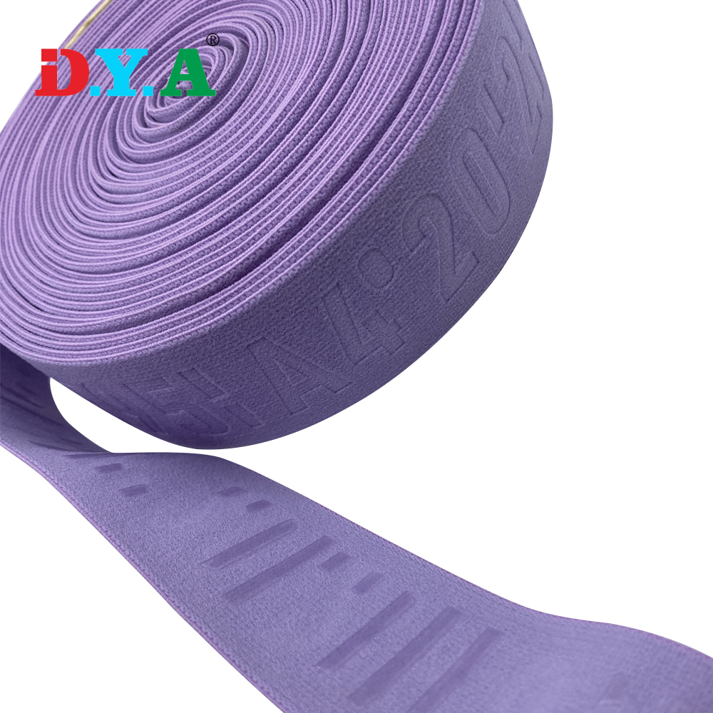 OEM design Custom logo elastic sport bands with silicone