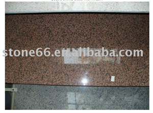 Granite Slab Red Worktop and Countertop