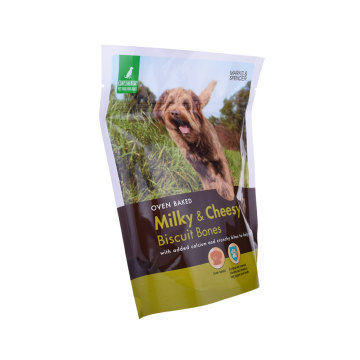 Pet Food Composable Plastik Ziplock Tas