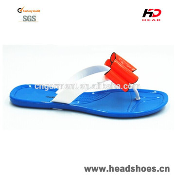 Crystal Shoe Plastic PVC Jelly Flat Sandal