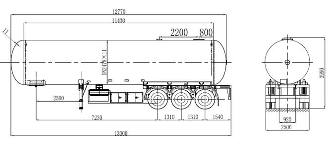 LPG Tank Trailer