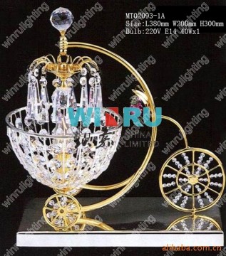 Wedding Decoration top quality chandelier table lamp