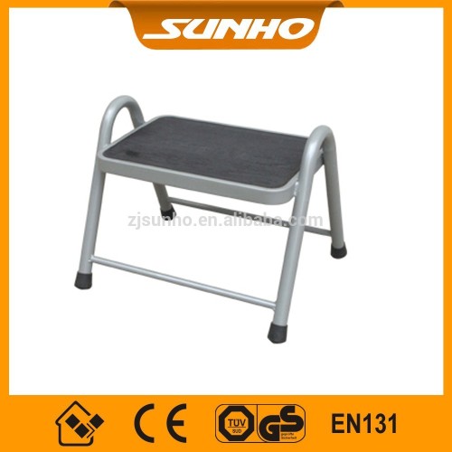 CE certificated 1 step metal small step stools ladders