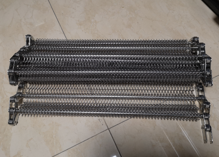 Food 304 Stainless Steel Wire Mesh Conveyor Belt For