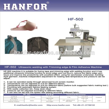 Hanfor HF-501 fusing tape bonding fashion bra machine