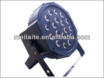 18x3W mini led flat par can/ led par cans