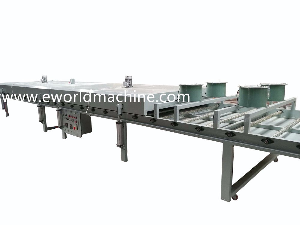 IR Curing oven tunnel dryer for glass screen printing drying