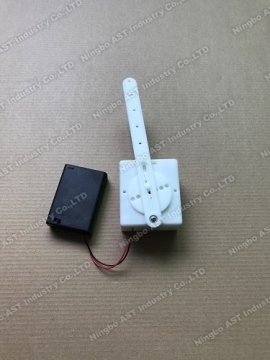 Rotary display motor with audio for supermarket