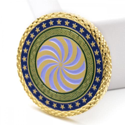 Moneda de oro de desafío de buena calidad personalizada