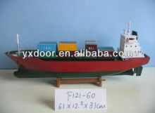 Container Ship model (F121-60) miniature, model container ship