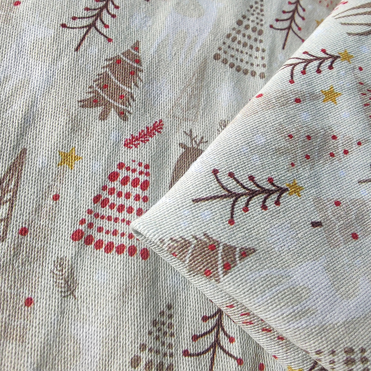 Custom Twill Fabric Digital Printed Poplin Spandex Cotton Fabric For Baby Clothes