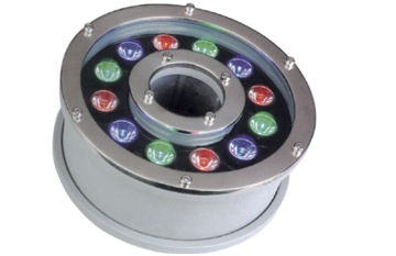 Theme Parks Lighting 9w Led Pool Light , Stainless Steel Underwater Light