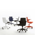 Kartell Polypropylene Swivel Spoon Kursi Kantor