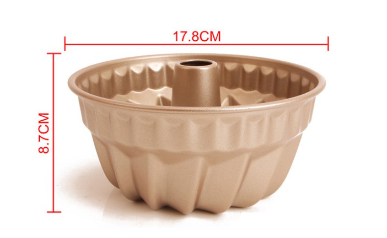 7 inch Golden Non-stick Nordic Ware Bundt Pan6