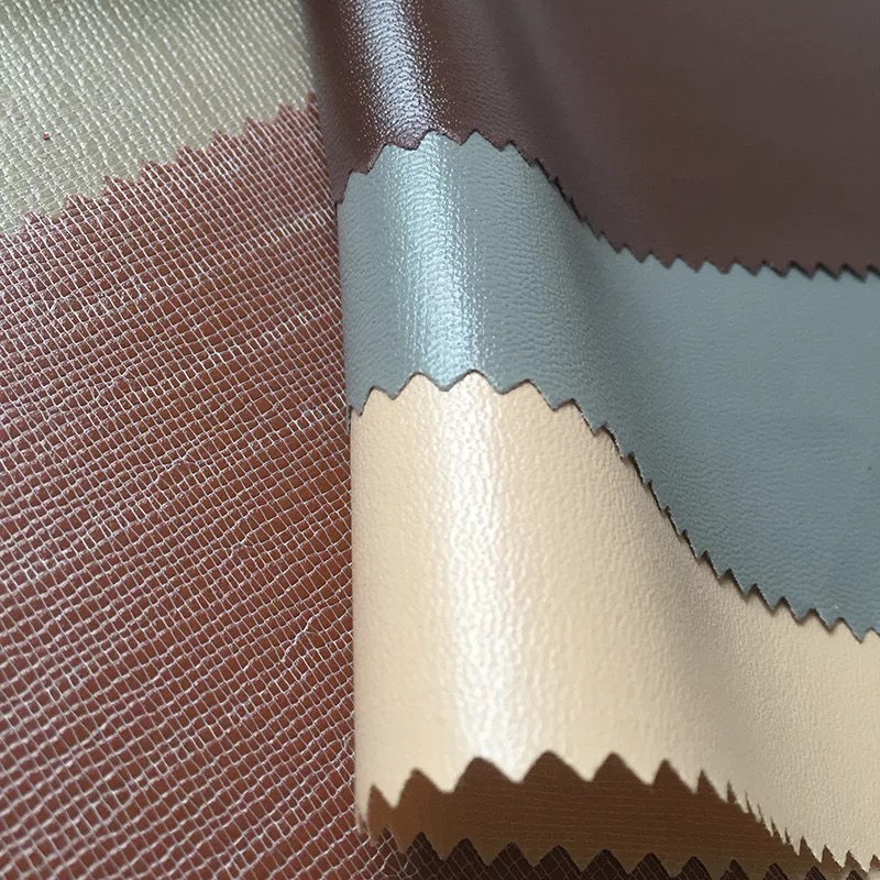 Couro artificial do PVC do falso da tela 2020 para o sofá