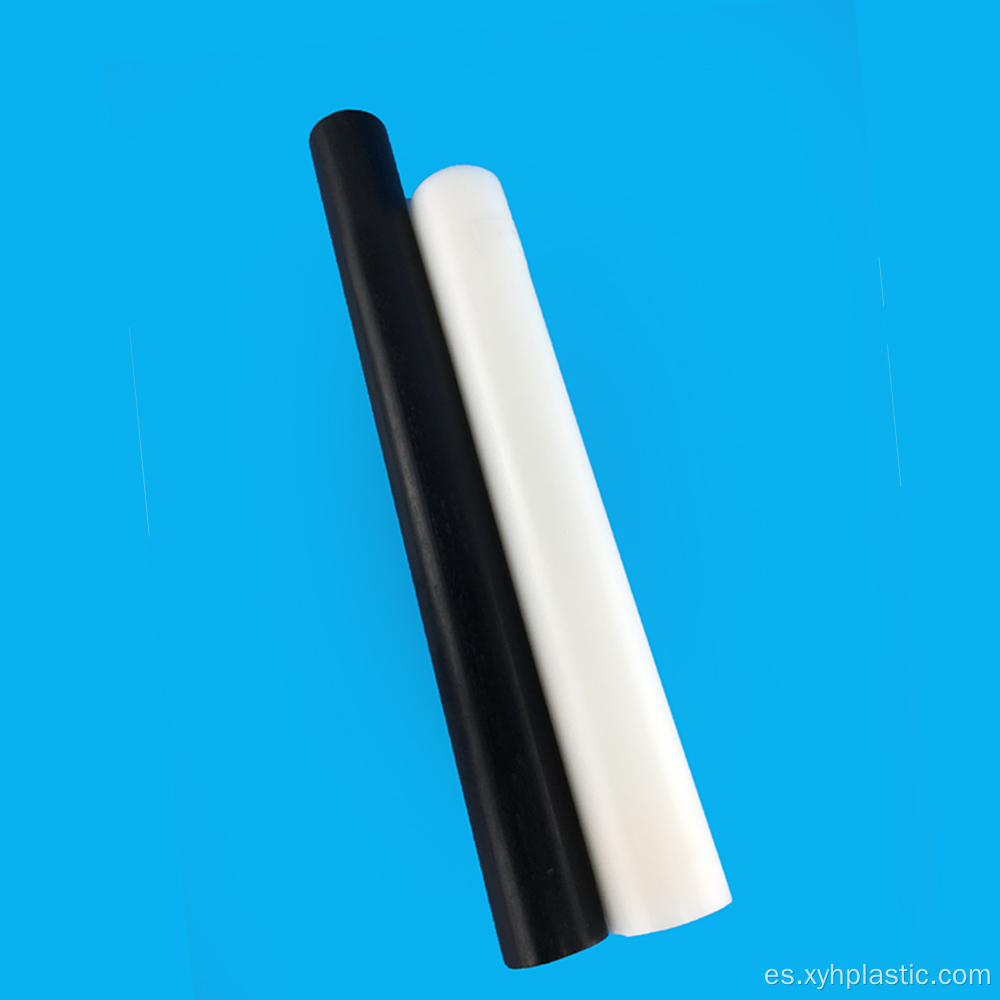 Barra redonda de acetal POM negro