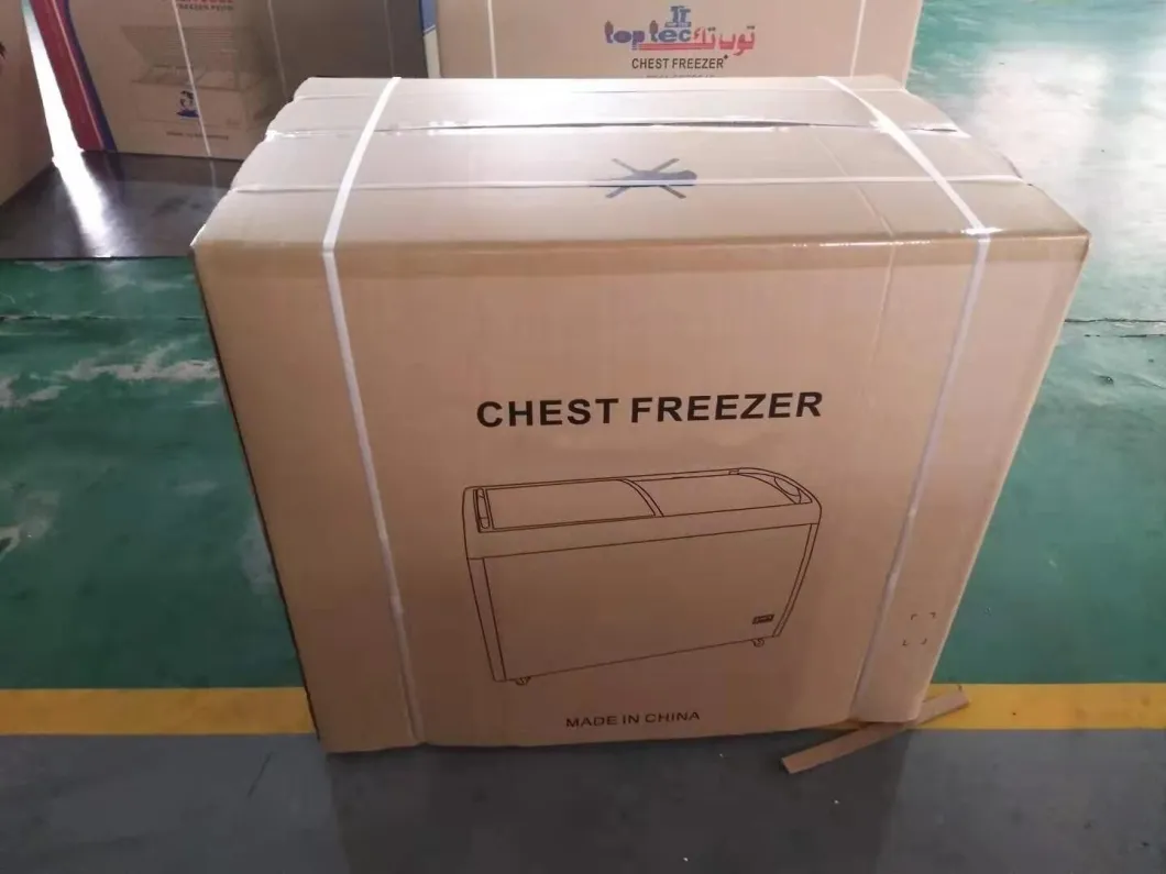 Professional Freezer Manufacturer R290 Refrigerant Commercial Display Freezer