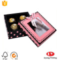 Fancy paper chocolate packaging box gift