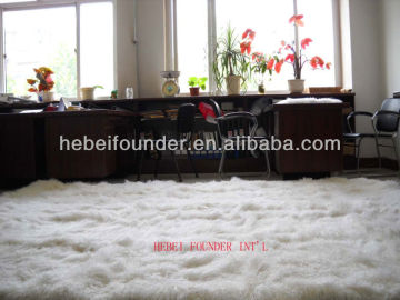 Real Mongolian fur rugs