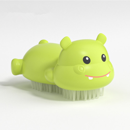 Soft Silicone Baby Hair Brush Scrubber