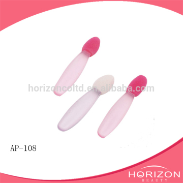 disposable used lip balm lip gloss makeup brushes