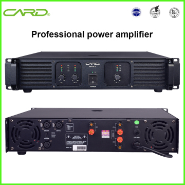 2 Channel 2400Watts Professional Power Amplifier AMP DJ Stereo